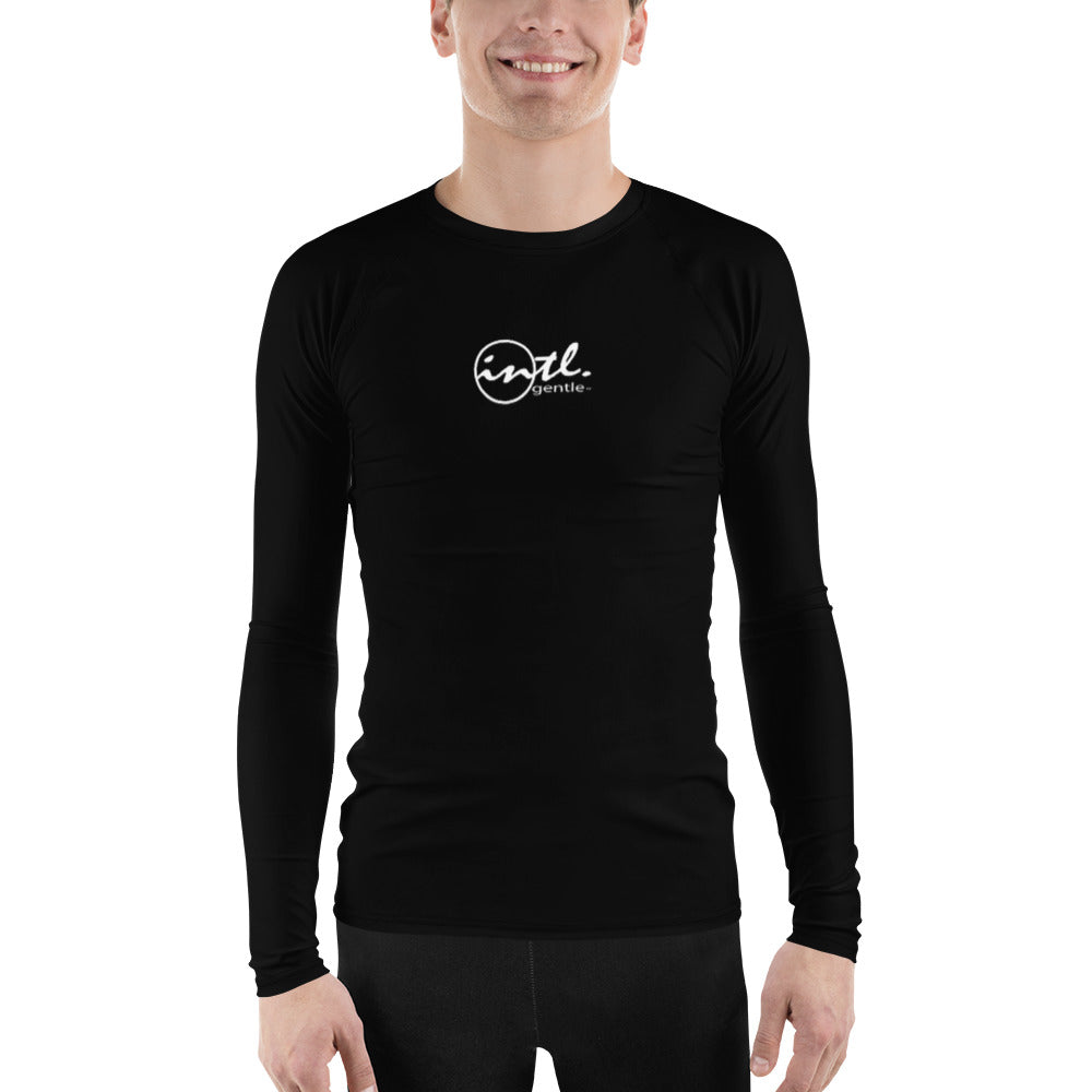 GENTLE INTL BJJ Men's Brand Rash Guard