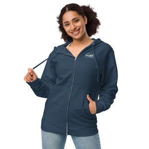 INTL LINE UP Unisex Fleece Zip Up Hoodie
