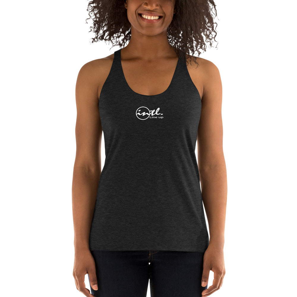INTL LINE UP Women's Racerback Tank
