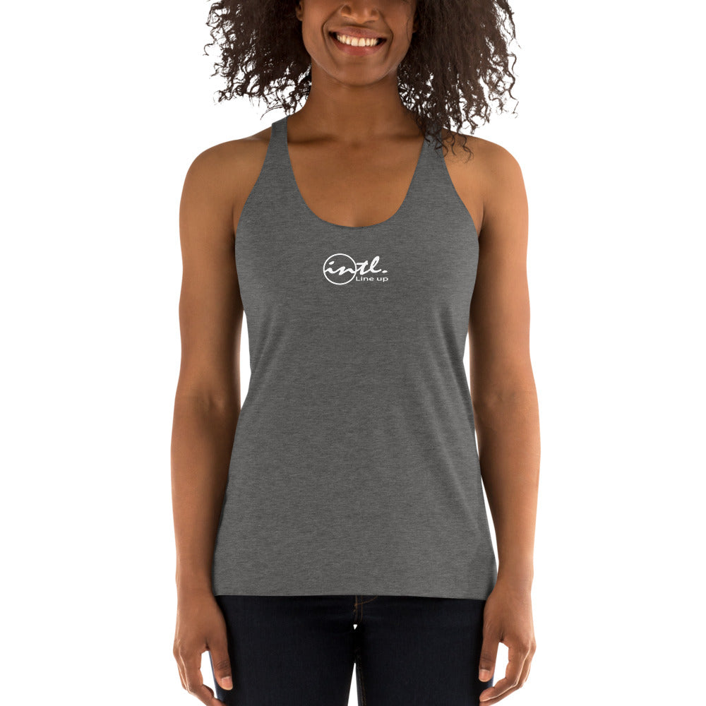 INTL LINE UP Women's Racerback Tank